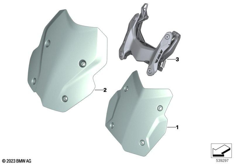BMW Motorrad Windschildverstellung - LEEBMANN24