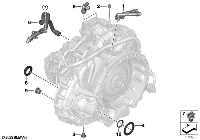 Getriebeeinzelteile 7HDT400