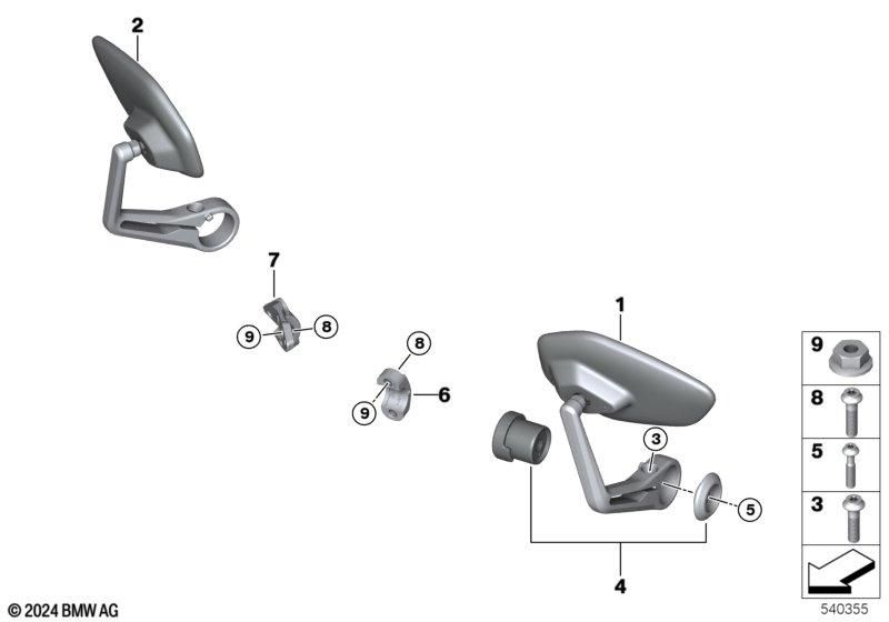 BMW Motorrad 07129909859 Zylinderschraube - LEEBMANN24