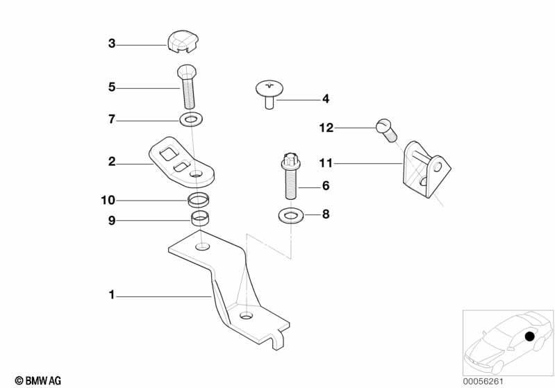 Halter Kindersitzbefestigung