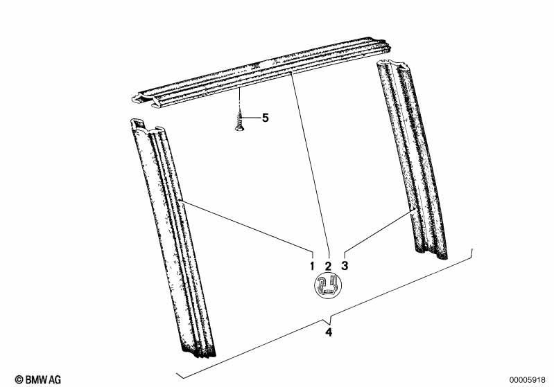 Fensterführung hinten