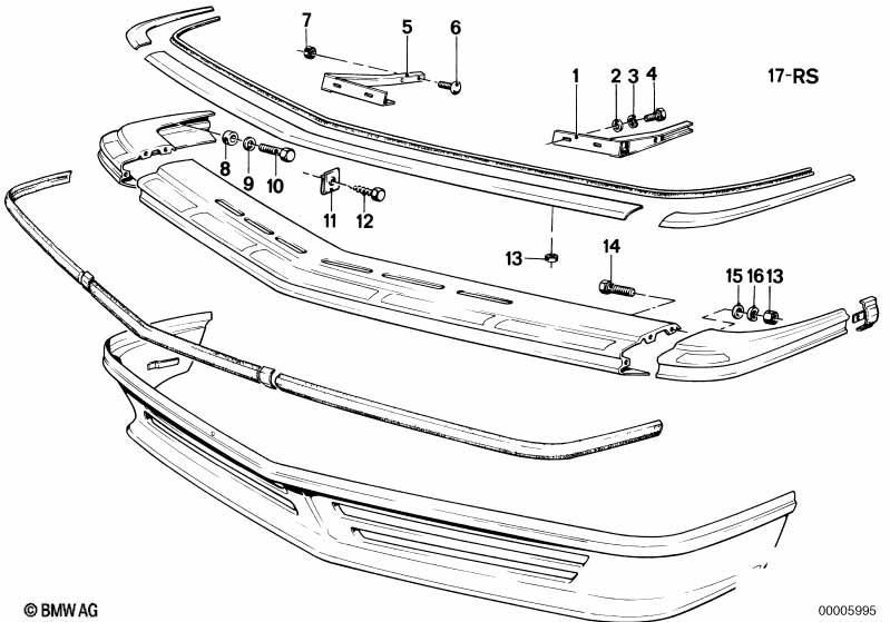 Anbauteile Stossfänger vorn