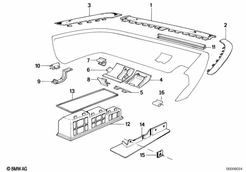 Anbauteile Stossfänger hinten