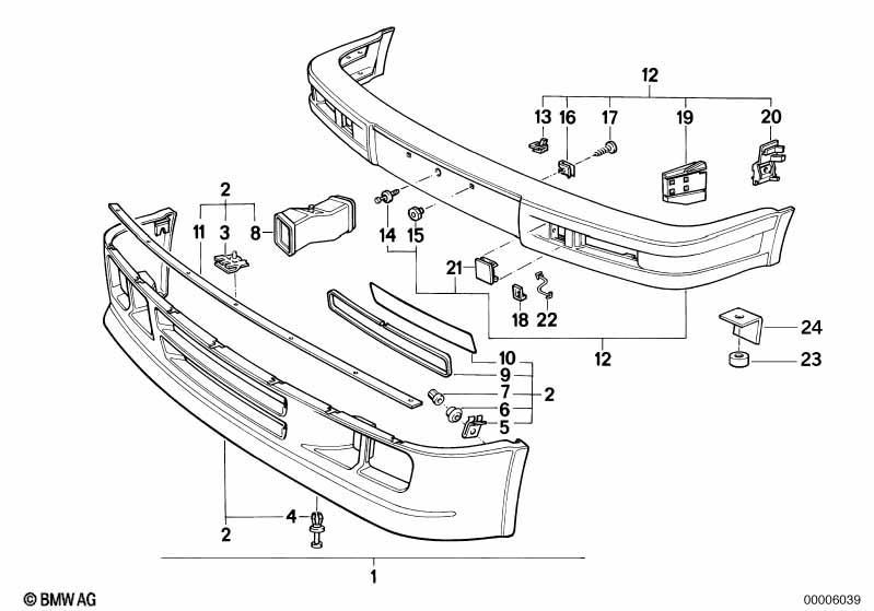 Frontspoiler M Technic