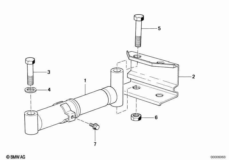 Pralldämpfer hinten