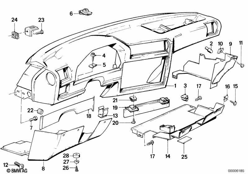 Verkleidung Instrumententafel