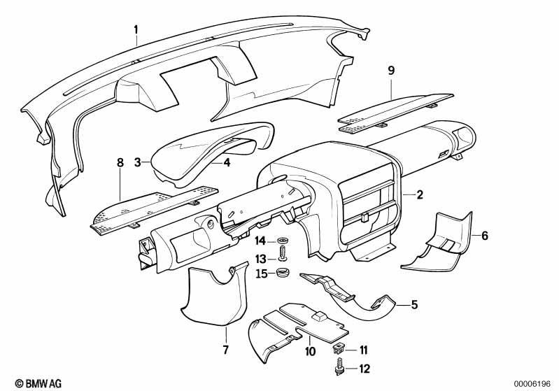 Verkleidung Instrumententafel