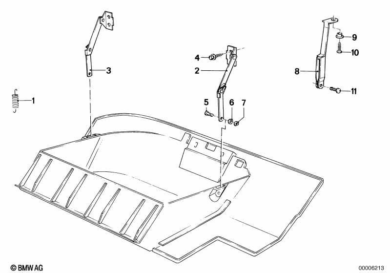 Handschuhkasten Anbauteile