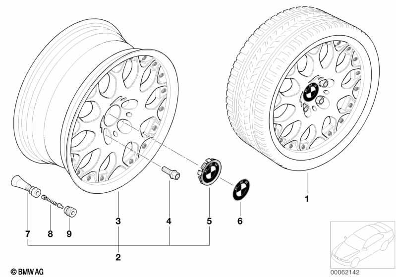 BMW Verbundrad Y-Speiche 80