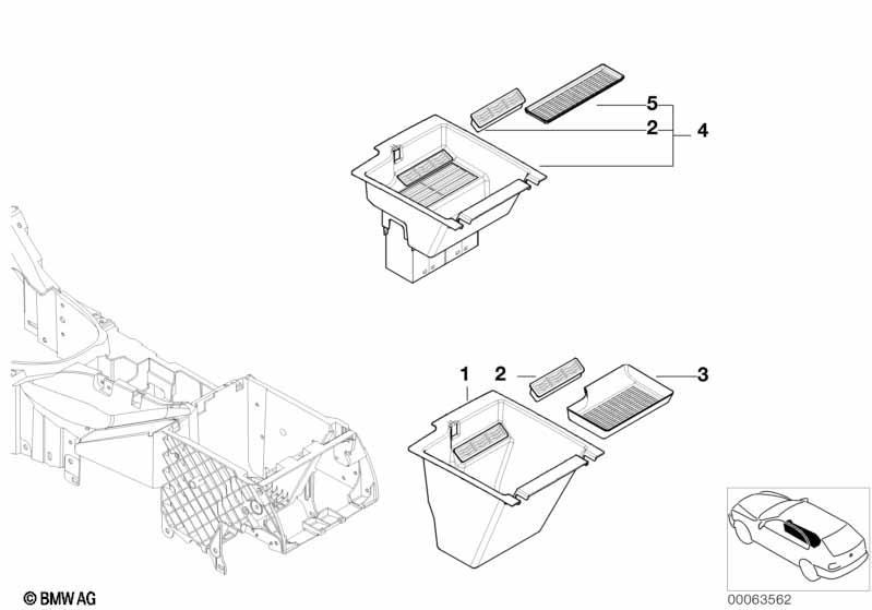 Ablegefach Cassetten-CD-Box