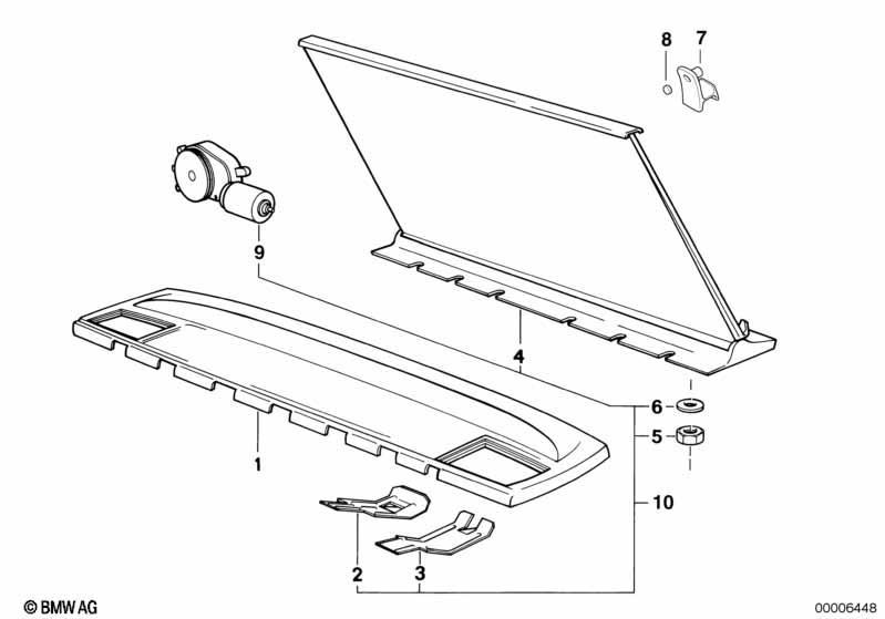 Ablegeboden/Sonnenschutzrollo