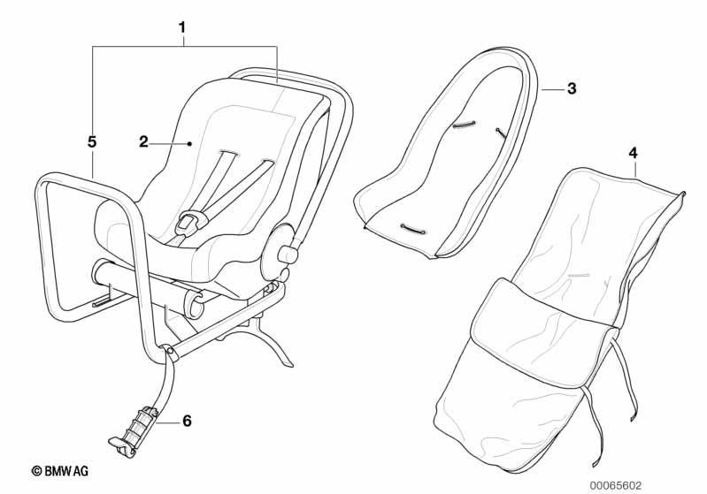 BMW Baby Seat 0+