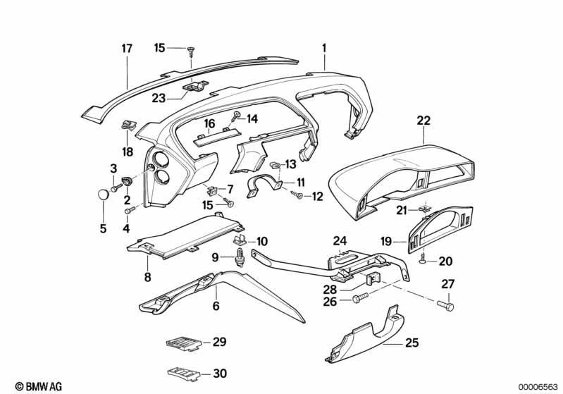 Verkleidung Instrumententafel