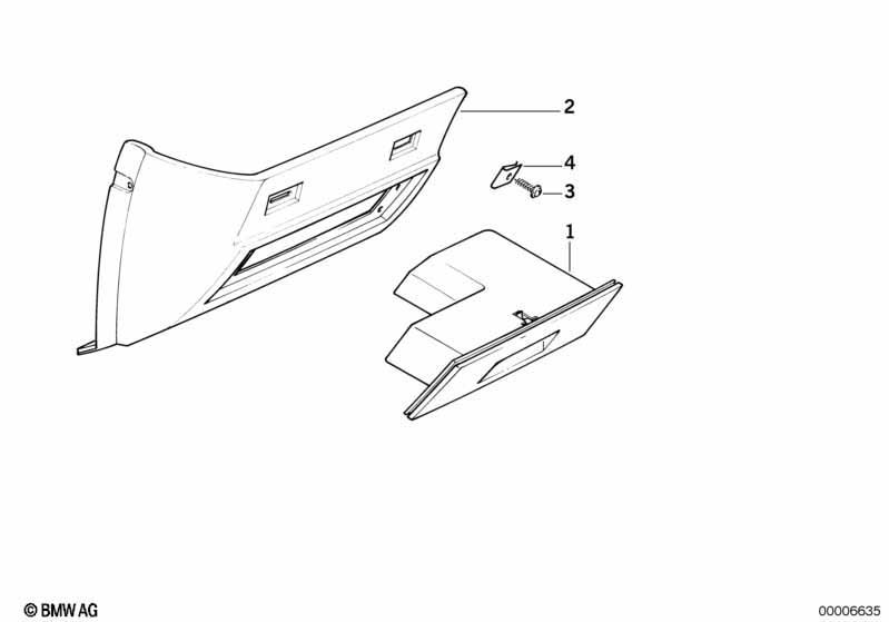 Handschuhkasten Fahrerseite