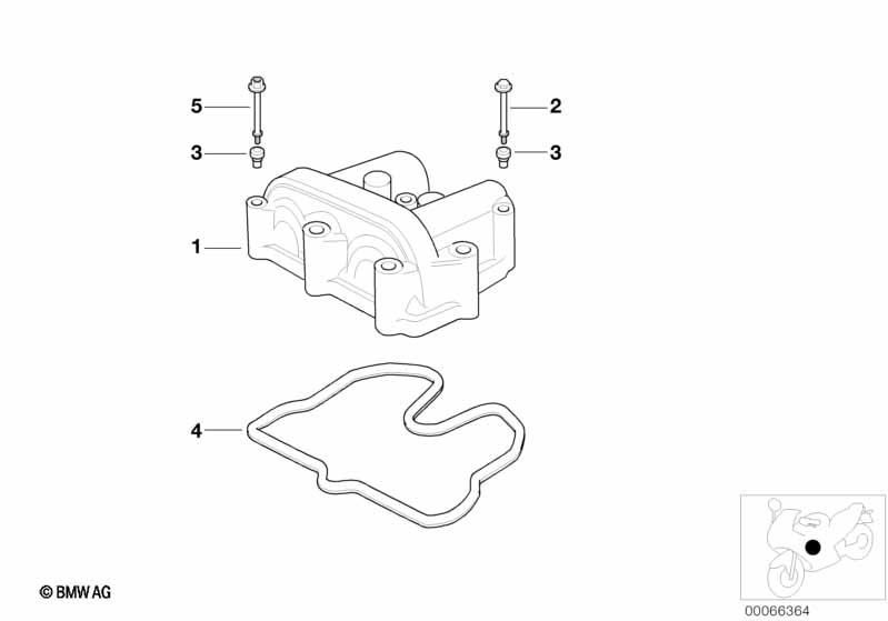 BMW Motorrad 11122343326 Schraube 6x47,9-8.8-ZNS - LEEBMANN24 
