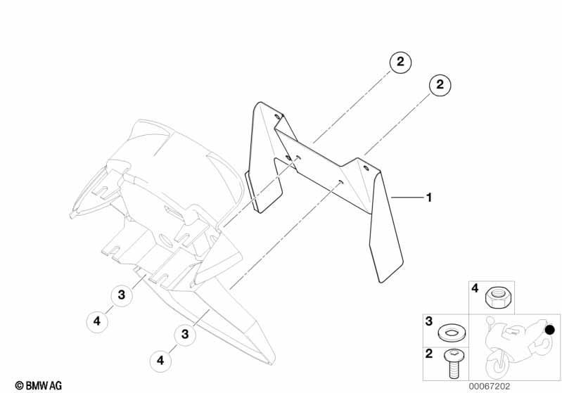 Adapter Kennzeichenträger