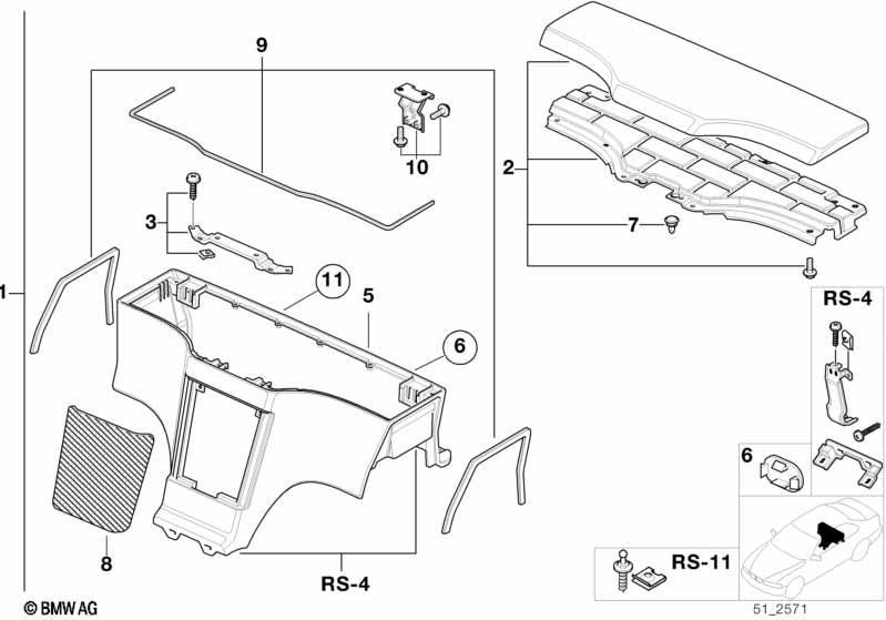 Ablagebox Subwoofer