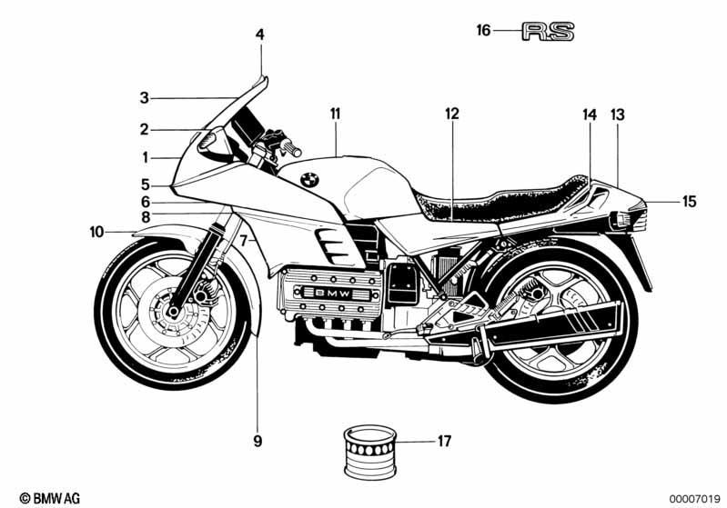 Lackierte Teile 621 perlmutt