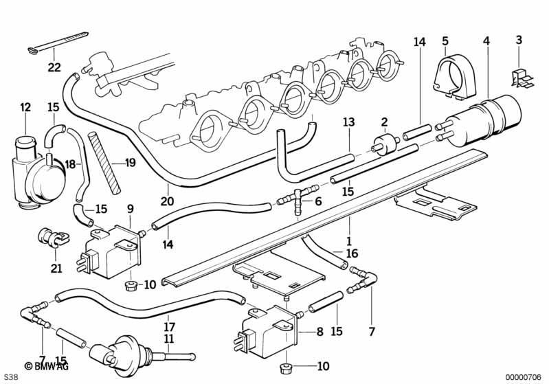 Unterdrucksteuerung-Motor