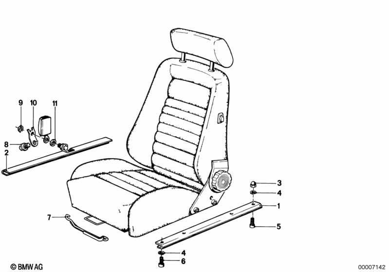 Recaro Sportsitz-Distanzstück