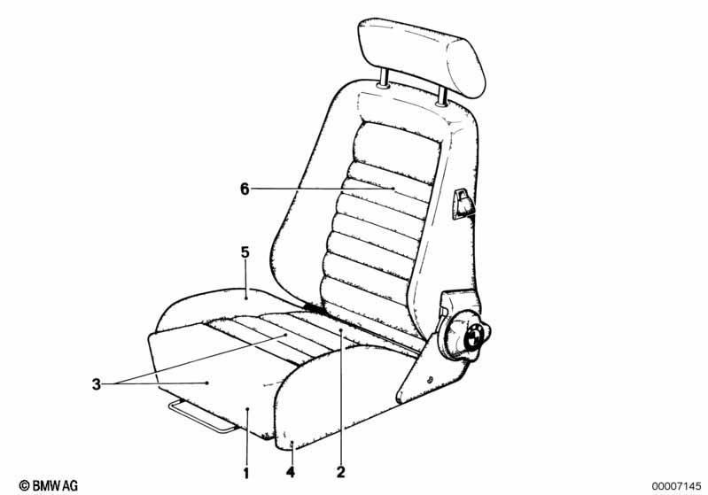 Recaro Sportsitz-Sitzbezug