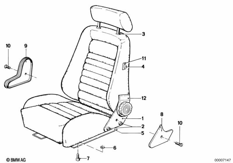 Recaro Sportsitz-Liegesitzbeschlag