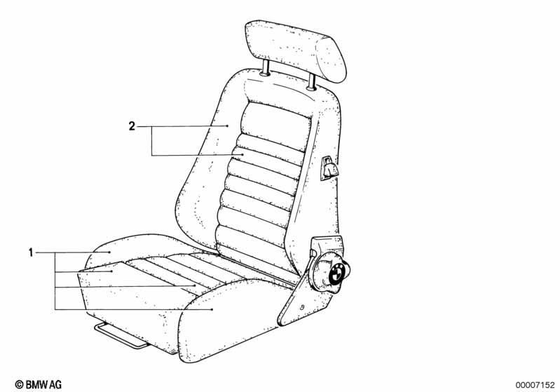 Recaro Sportsitz-Sitzbezug