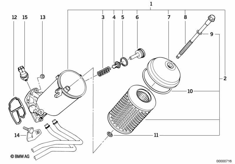 Ölversorgung-Ölfilter