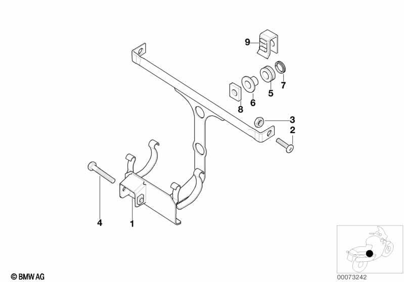 Halter für Ausgleichsbehälter