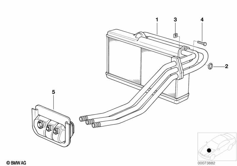 Heizkörper Klimaanlage mit Mikrofilter