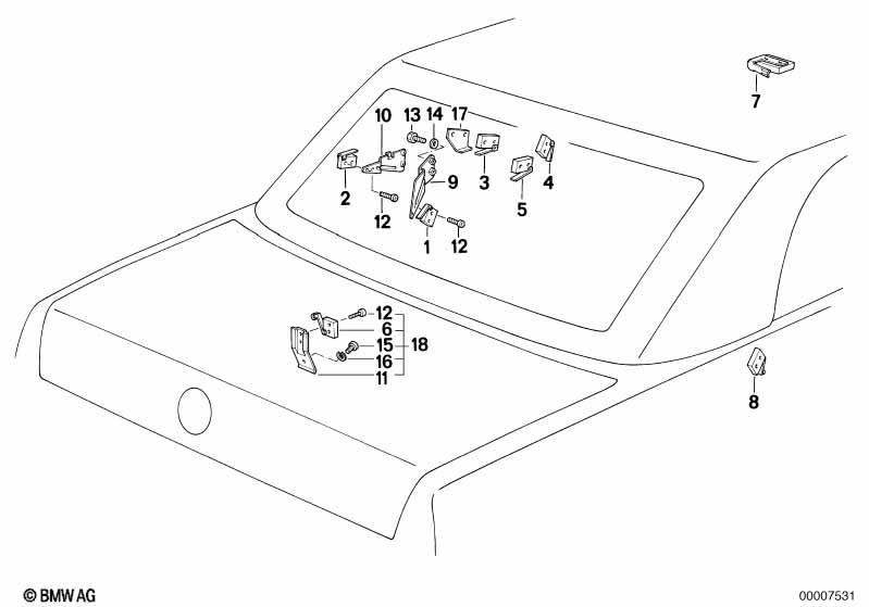 EH-Verdeck Microschalter