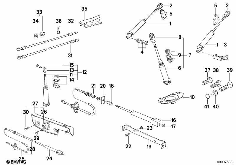 EH-Verdeck Hydraulikteile