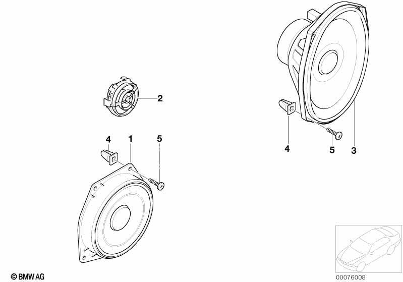 Einzelteile Lautsprecher Harman Kardon