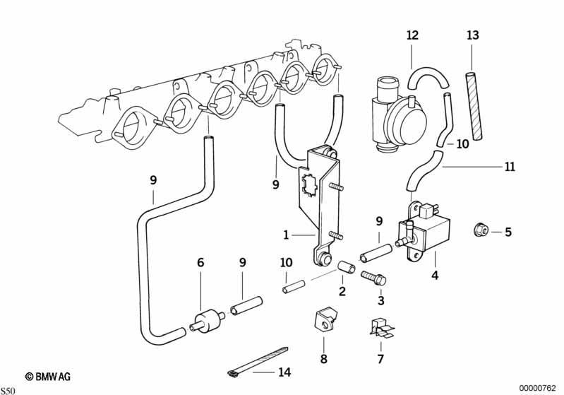 Unterdrucksteuerung-Motor