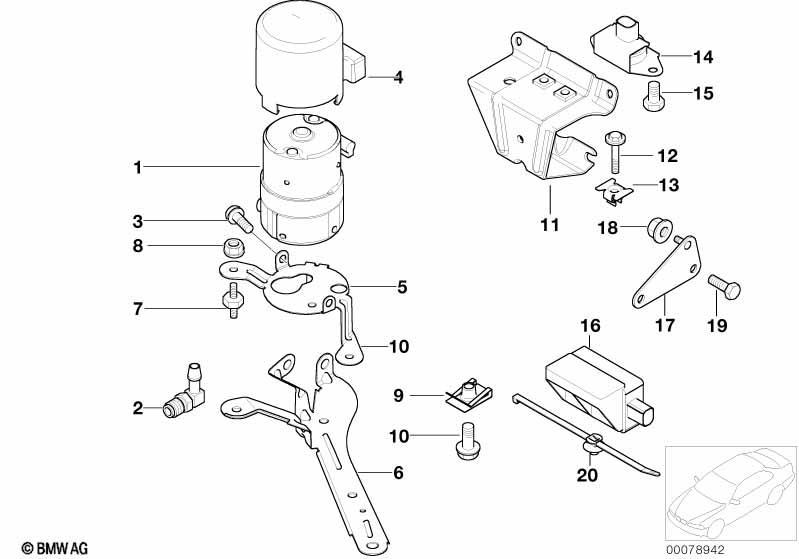 DSC Vorladepumpe/Sensoren/Anbauteile