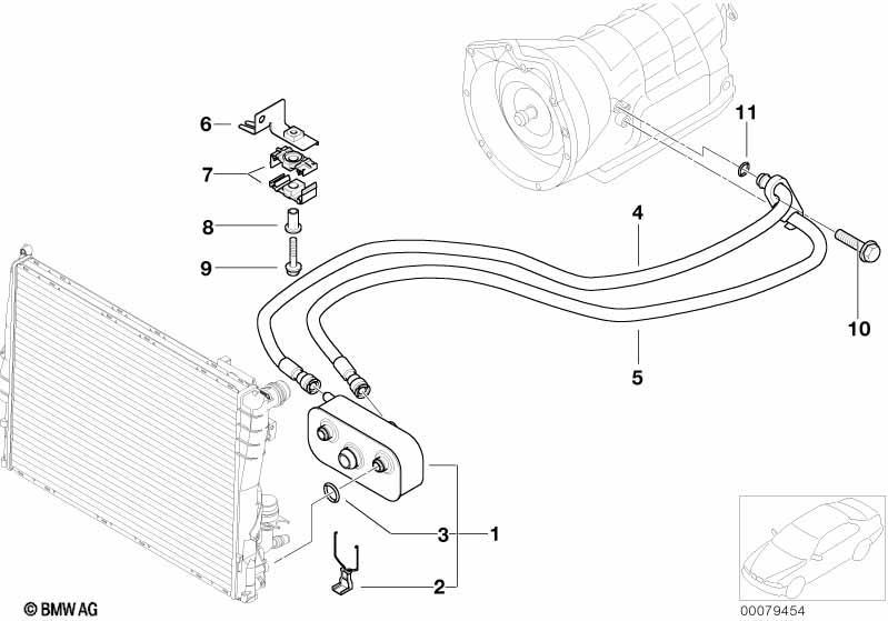 Ölkühlung Automatikgetriebe A5S ...R