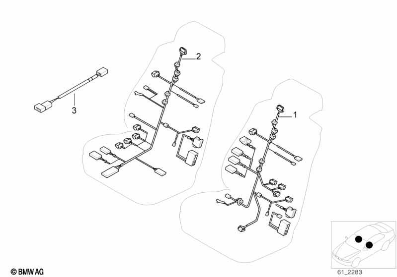 Kabelsatz Komfort-Sitz elektr.verstellb.