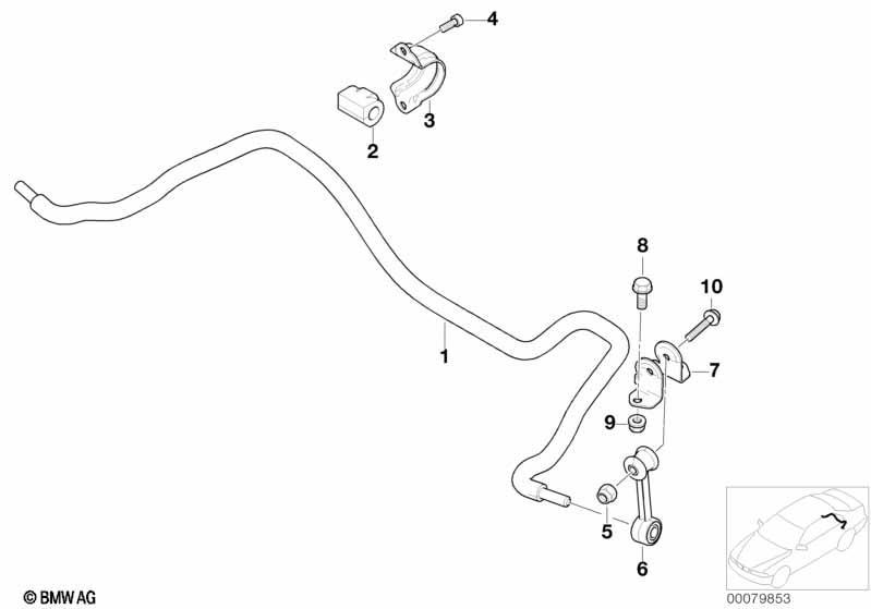 Stabilisator hinten