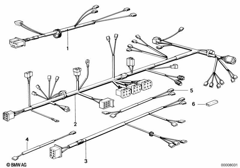 Kabelbaum/Fahrgestell/Motor/Heckleuchte