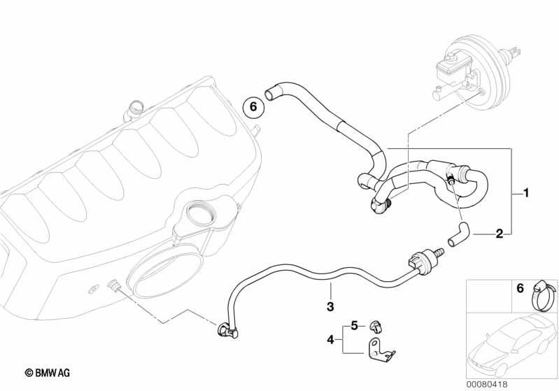 Unterdrucksteuerung-Motor