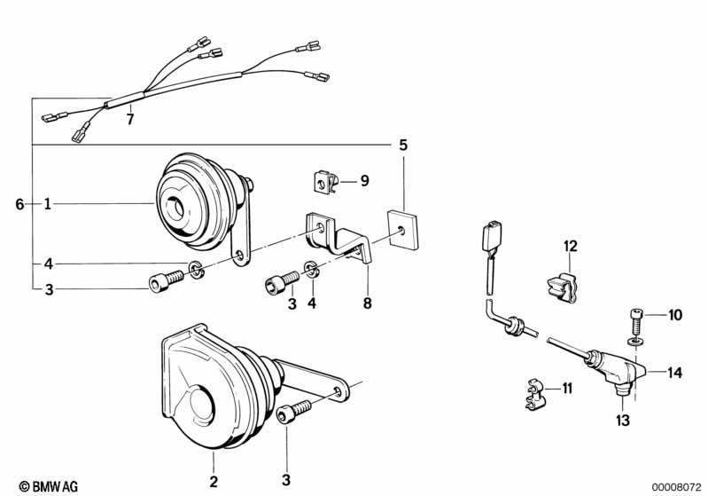 Signalhorn, Impulsgeber Tachometer