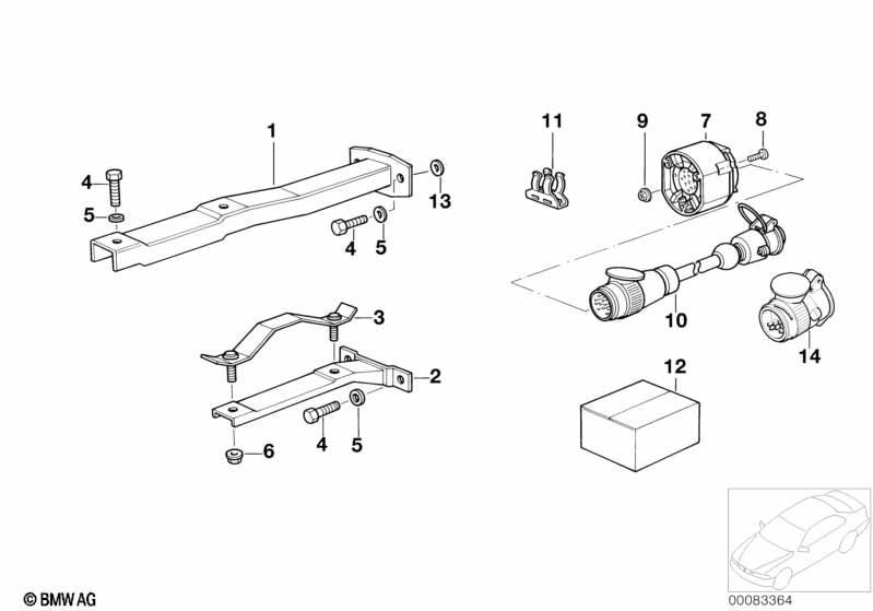 Anhängerkupplung/elektr.Anbauteile