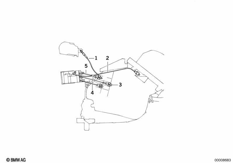 Bowdenzug Klappenstellung Heizung