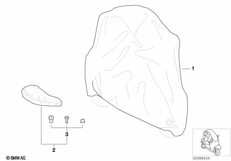 Abdeckhaube / Sitzabdeckung