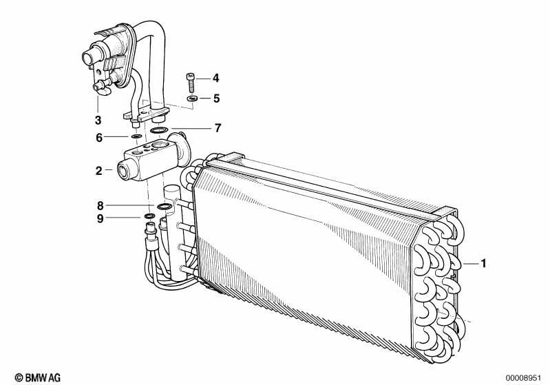 Verdampfer / Expansionsventil