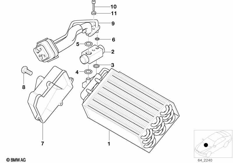 Verdampfer / Expansionsventil