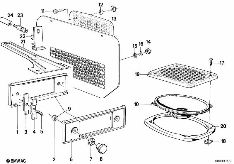 Einzelteile Stereo System