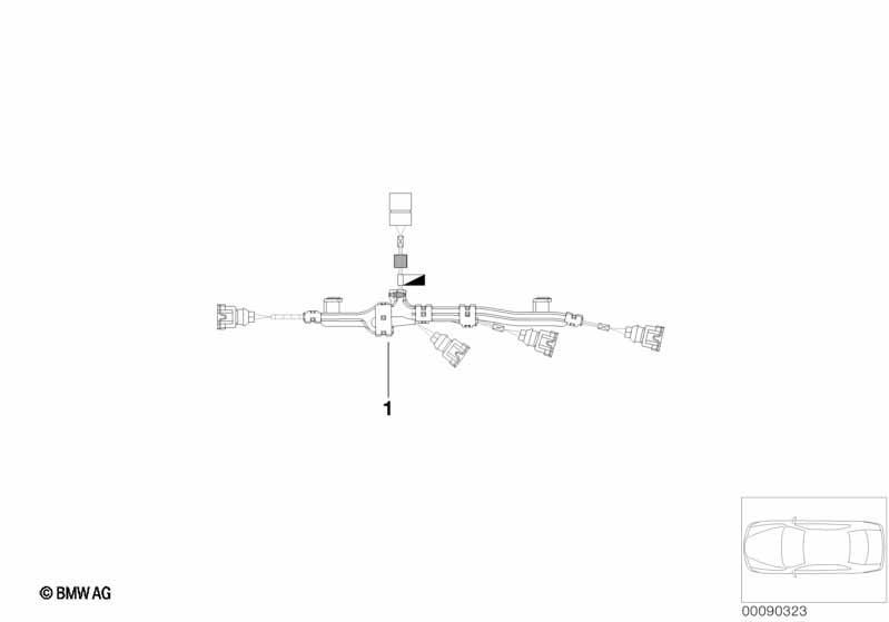 Kabelbaum Motor Einspritzventile