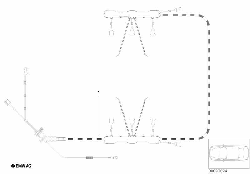 Kabelbaum Motor Zündmodul