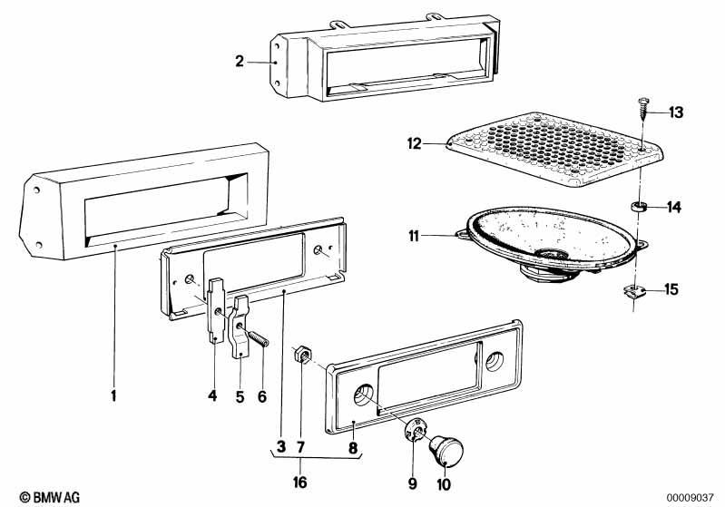 Einzelteile Stereo System